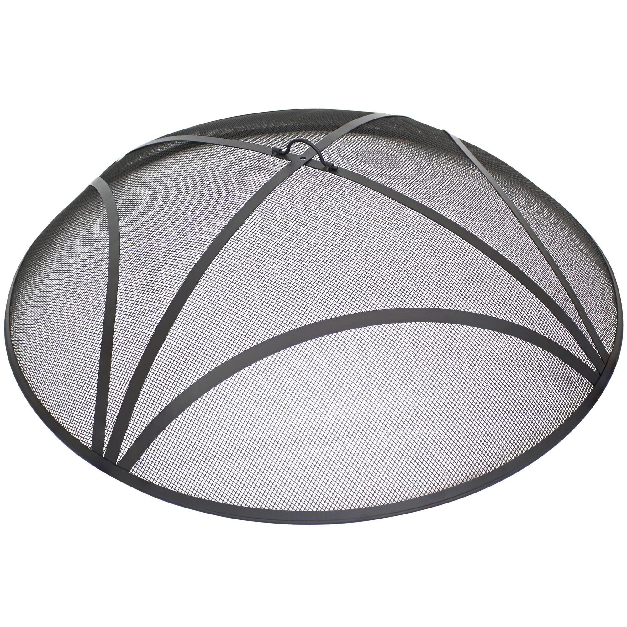 Sunnydaze Decor, Reinforced Steel Mesh Spark Screen - 40in., Fuel Type Wood, Diameter 40 in, Material Steel, Model# NB-913